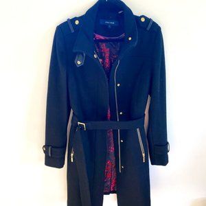 Cole Haan Wool Trench Coat